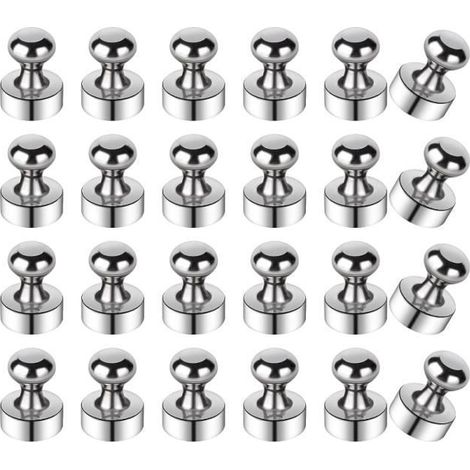 Aimants Neodyme - Non spécifié - 24pcs - 12 x 16 mm - Réutilisables - Surface lisse (1/4)