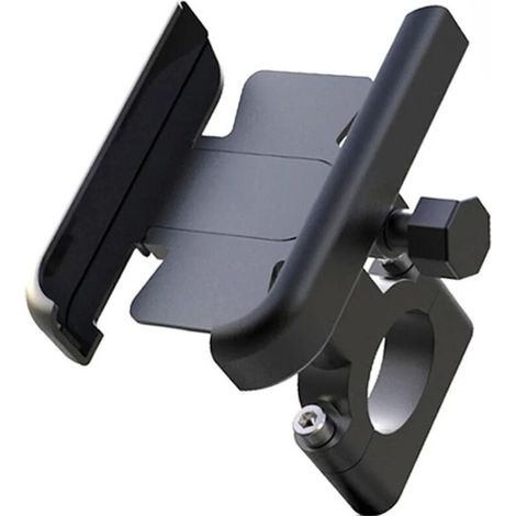 Support de téléphone portable en alliage d'aluminium, base en métal, électrique pour voiture (1/5)