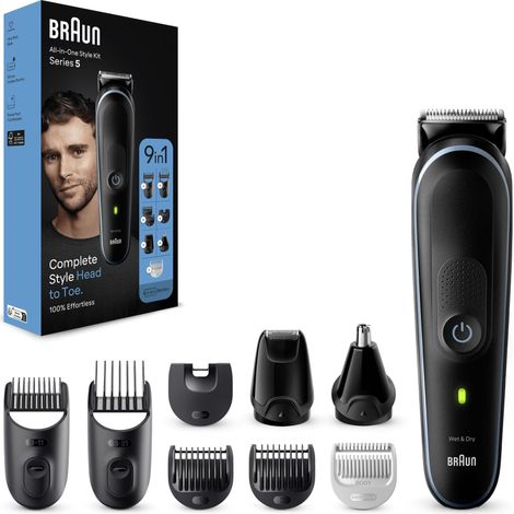 Braun MGK5411 Noir, Bleu (1/5)