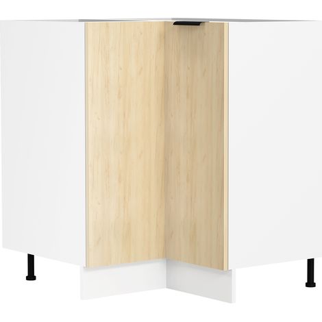 Gabinete de cocina de esquina gabinete inferior Fasola 82x76x76 - VCM