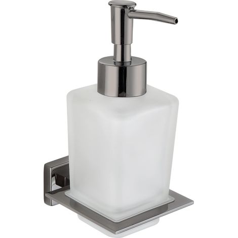 Mexen Arno dispensador de jabón, cromo negro - 70207388-73 (1/2)