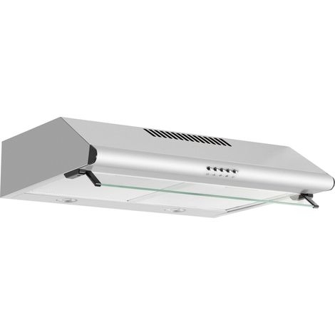 Glem Gas GHC640IX campana Telescópica o extraplana Acero inoxidable 345 m³/h