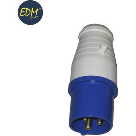 Cetac Stecker 2P+E Blau 16A Solera 902131A