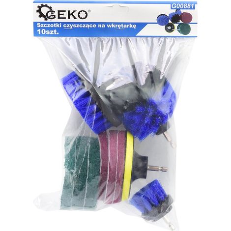Accessoire de nettoyage geko g00881 nylon 10 pièces (1/2)