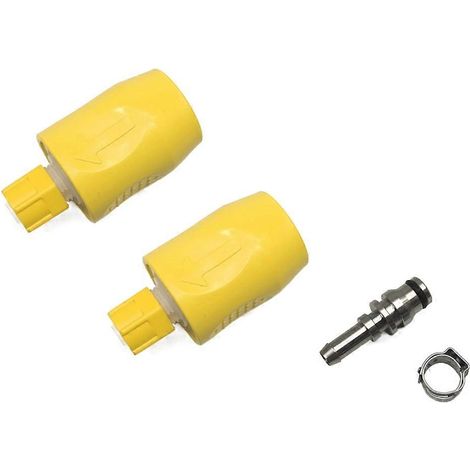 Kit de raccord de tuyau pour Karcher Puzzi 8/1 10/1 30/4 100 200 300 - Raccord de rechange - Installation facile - Pièces 4.446-023.0 (1/5)