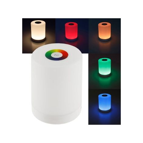 ChiliTec LED Tischleuchte Touch RGB, tragbar (1/5)