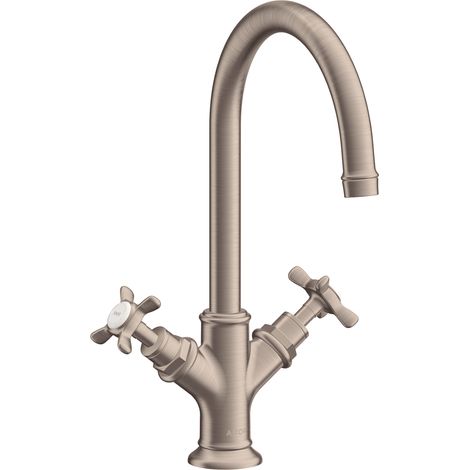 hansgrohe AXOR Montreux Mezclador de lavabo de 2 mandos 210, (1/5)