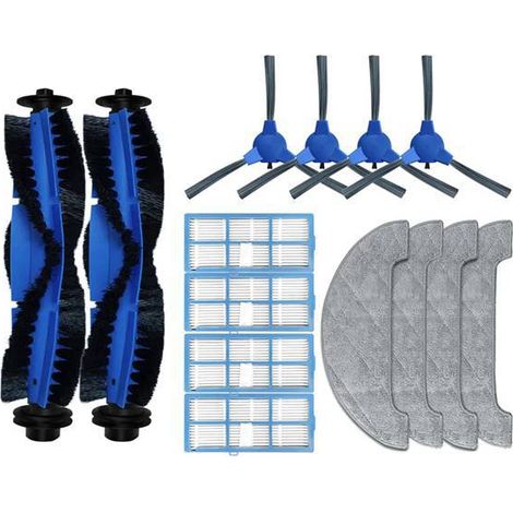 1 Farbset: siehe Foto. Material: Kunststoff und Stoff. Passend für die Modelle Proscenic 850T und 850P.