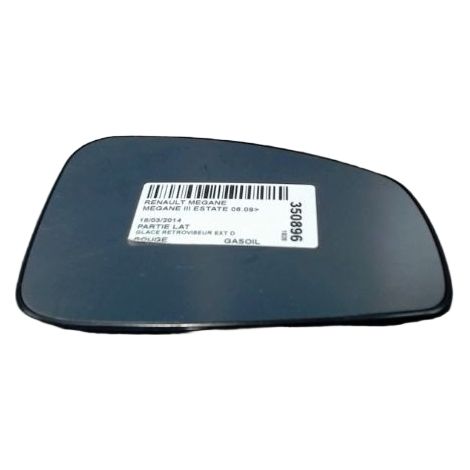 [PRODUIT D'OCCASION] Glace Retroviseur Exterieur D RENAULT Megane III Estate 09- ♻️ Ref Oe. 963650005r - Garantie à vie (1/3)