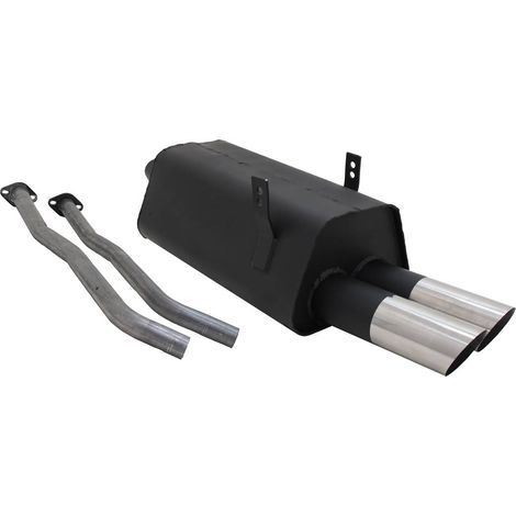 Silencieux Echappement BMW Serie 3 E36 325i - 2x76mm MS-13693860