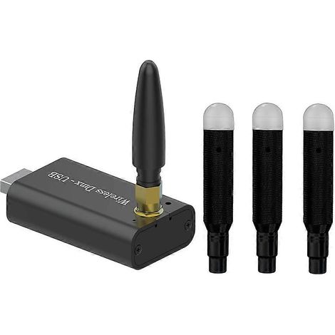 Adaptateur d'interface USB vers DMX pour émetteur LED DMX512, contrôleur d'éclairage scénique pour ordinateur PC, variateur, prise européenne. (1/5)
