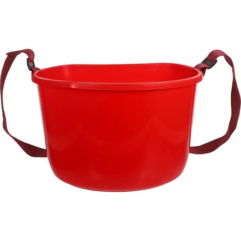 basket with handle Synthetic rattan storage basket for