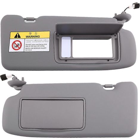 Pare-soleil gris 83230-TLY-H11ZB 83280-TLY-H11ZB pour -V 2017-2021 avec éclairage de rétroviseur gauche/droite (1/5)