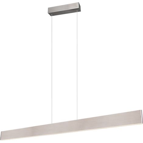 Lampadario lineare 150cm nichel LED 35W CCT Trio Galway (1/5)