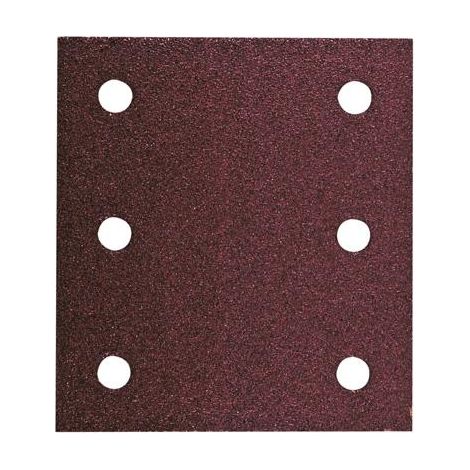 Abrasif 114 x 104mm grain 320 x10 velcro HIKOKI 753049