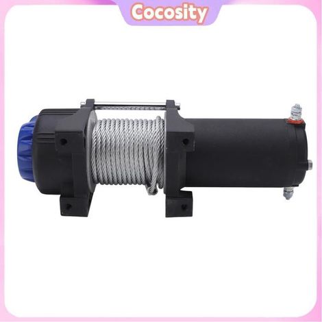 Cocosity Treuil ATV Treuil électrique en Acier Inoxydable, 4000lb, 12V, avec Télécommande de 200 Pieds, pour ATV UTV auto pour (1/5)