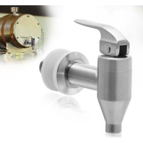 Lot de 1 Robinet pour Distributeur de Boisson Remplacement, Robinet pour Fontaine à Eau en Acier Inoxydable, Robinets Fontaine a Punch pour la Maison et la Fête (1/5)