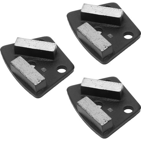 Lot de 3 blocs de meulage diamantés, pierre à polir les dents pour ciment et béton. (1/5)