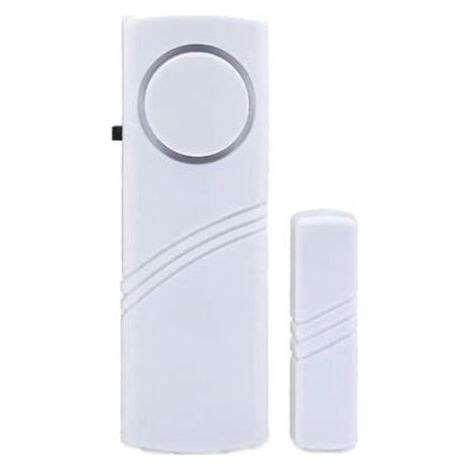 Alarme Porte et Fenêtre - Lot 4x Alarme Sans Fil Anti-Intrusion - Sécurité Maison Contre Cambriolage - Fonctionnement Magnétique - 100 dB (1/5)