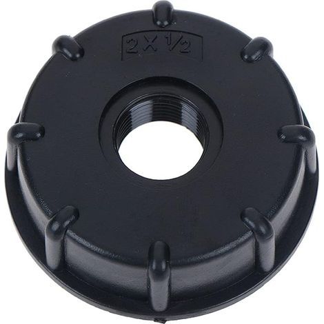 Adaptateur de réservoir IBC 1/2 ", fourre-tout d'eau, sortie à filetage grossier 60mm, 0.5 pouces (1/2)