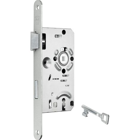 BKS Türschloss Buntbartschloss Klasse 1 Dornmaß 55 mm Stulp 20 mm DIN Links Entfernung 72 mm Buntbart Einsteckschloss von SOTECH für Zimmertüren (1/3)