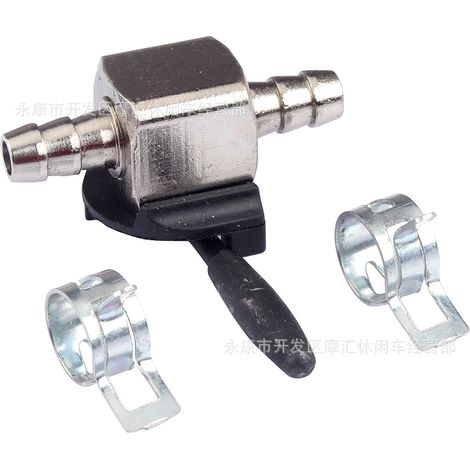 Lawn mower accessory compatible with Scag 48568 Oregon 07-403 fuel cut-off valve switch 1/4 inch (1/4)