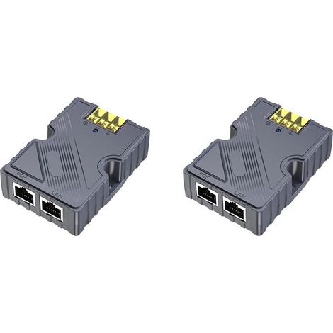 Un adaptador de corriente para fuentes de alimentación PoE Gigabit Starlink de 150 W, con protección contra sobretensiones y descargas electrostáticas para garantizar una distribución de energía óptim (1/3)