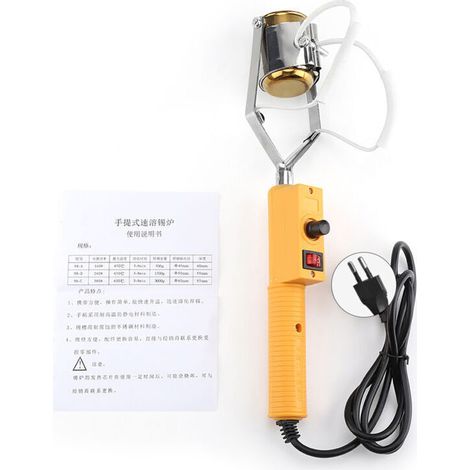 Four à souder portable électrique 180 W 220 V avec contrôle de température (prise UE) (1/5)