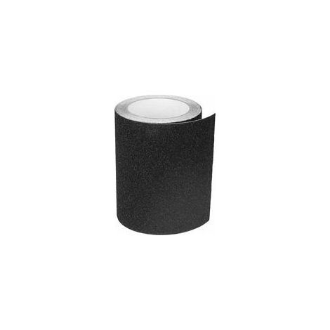 Ruban antidérapant auto-adhésif pour marches d’escalier – 15 cm × 5 m, noir, haute adhérence, usage intérieur/extérieur (1/5)