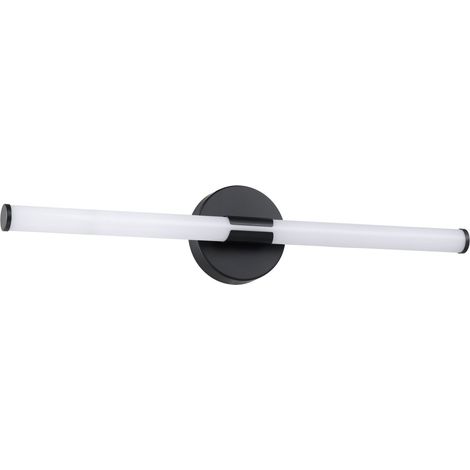 Quadri E Specchi Ramola Acciaio Nero Plastiche Bianche Led 11W 1200Lm Ip44