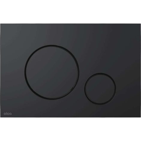 Piastra di sblocco a due tocchi, nero opaco (M678) (1/3)
