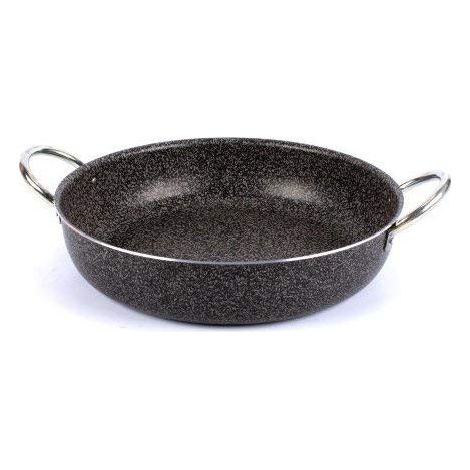 Valsecchi Bratpfanne 2 Griffe Antihaftbeschichtung Big Stone 32 Cm