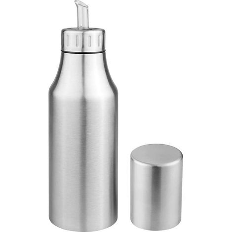 Distributeur d'huile d'olive, bouteille en acier inoxydable étanche, carafe à huile d'olive pour la cuisine (1/5)