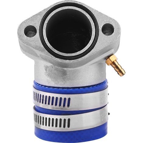 Ce kit comprend des colliers de serrage à joint torique pour faciliter l'installation. Il est compatible avec le remplacement du tuyau d'admission d'un Yamaha Bear Tracker. La pièce, en aluminium, se (1/2)