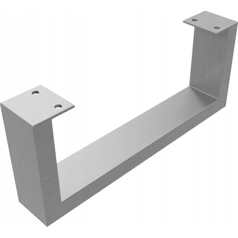 Patas de acero inoxidable de 30x12 para mesitas de noche, cómodas, armarios y gabinetes para electrodomésticos. (1/5)