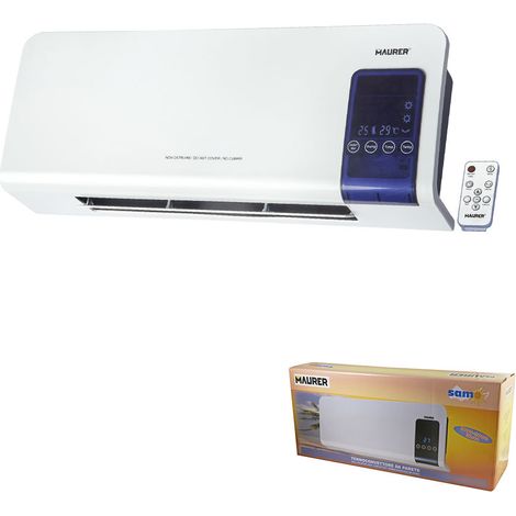 Stufa TERMOCONVETTORE TERMOVENTILATORE a parete SAMO Maurer (1/2)
