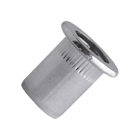 Scell-It – Ecrou cylindrique cranté acier zingué M8X30 – Tête plate pour tôlerie – Fixation solide et durable – TCD0830 (1/4)