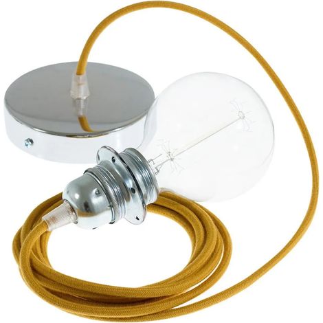 Hängelampe Creative Cables rc31 Baumwollkabel 50 cm (1/3)