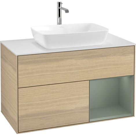 Villeroy & Boch F781GMPC Meuble sous lavabo Finion F78 (1/2)