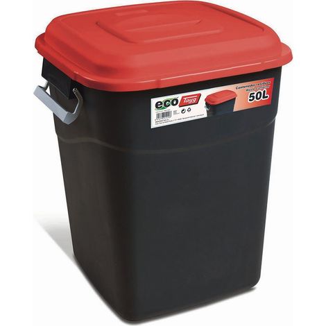 ECO TAYG 50 L. NEGRO/ROJO. - TAYG