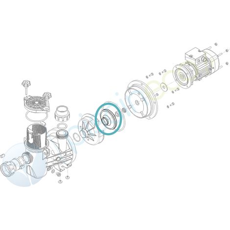 Turbine Ø 120 x 6 pour pompe Série HPS150 - Hydroswim