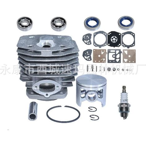 Kit de réparation de piston de cylindre de 45 mm pour carburateur Husqvarna 254 154 XP