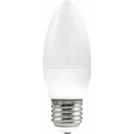 Bombilla LED Vela Regulable E27 7W Neutra Matel (1/4)