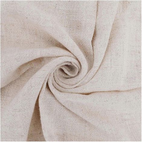 Serviette de table rustique en lin - Couleur unie - pour table de ferme et décoration de mariage (1/5)