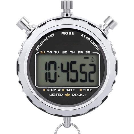 Chronomètre numérique, écran LCD portable (1/5)