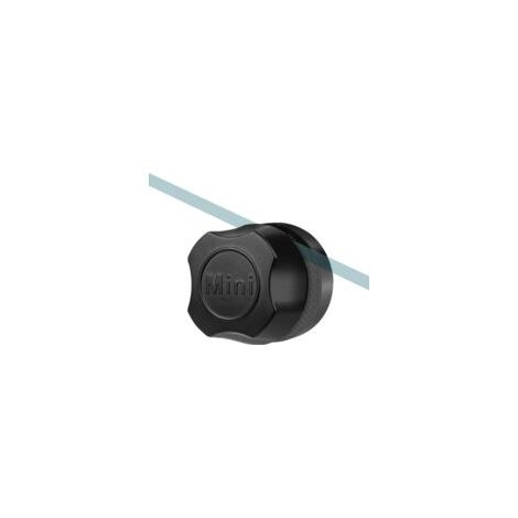 Brosse Réservoir Poissons Magnetique, Brosse de Nettoyage Aquarium, Équipement de Nettoyage d'aimant d'aquarium Flottant Kits, Petit, 37x25mm Noir (1/5)