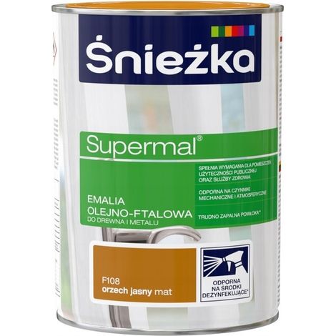 Śnieżka Supermal noyer clair mat F108 0,8l (1/2)