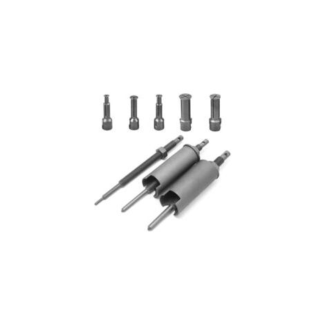 8-teiliges Lagerabzieher-Set, Innenlagerabzieher, Lagerausbauwerkzeug-Set, mit 5 Größen von offenen Sicherungsringen (9–23 mm), Innenlagerabzieher – Crezuo (1/4)