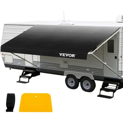 Auvent pour Caravane 5 - 24x2 - 4 m Bâche de Camping Extérieure (1/5)