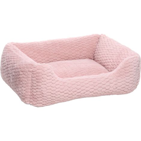 Coussin panier Naya 65 x 50 cm Rose (1/4)
